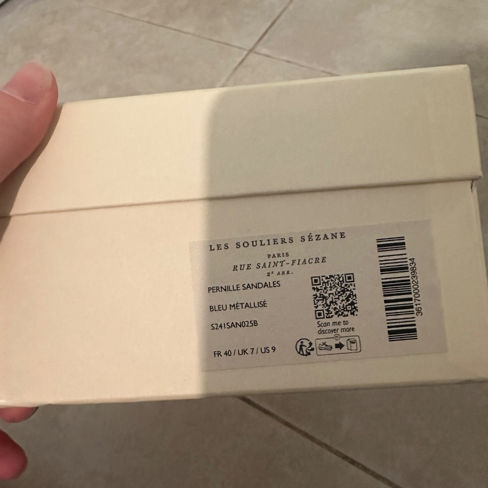 Sezane sandals - new/never worn/ size 40/us 9 - Picture 5 of 5